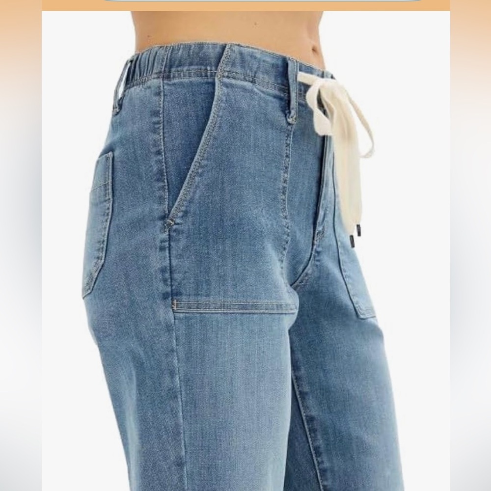Judy Blue high rise pull on jogger jeans, size 31” (size 13) - Picture 2 of 5